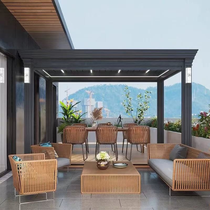 Outdoor Louvered Pergola Outdoor Louvered Pergola