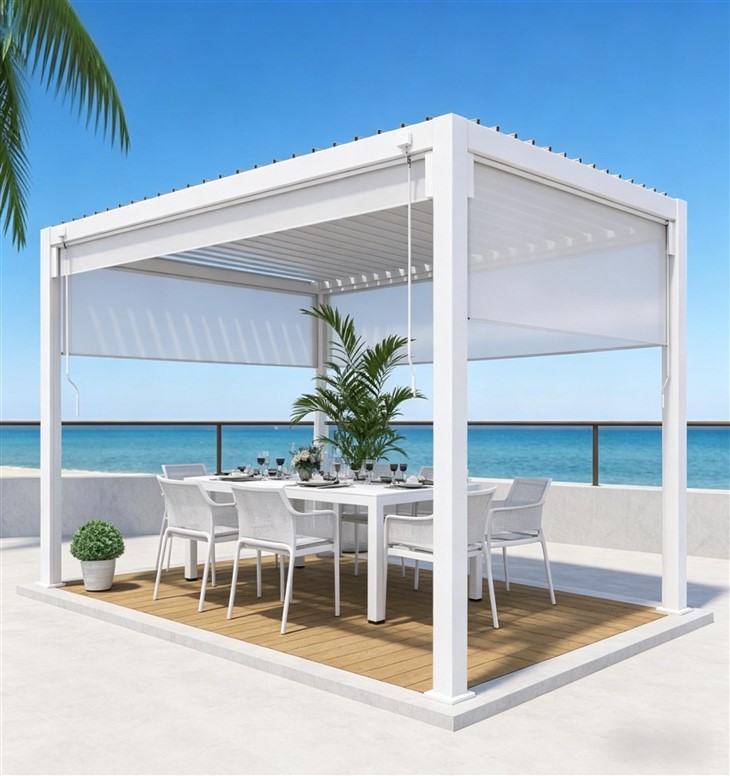 Louvered Pergola price