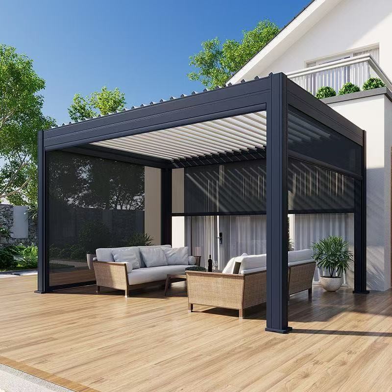 Pergola With Sliding Doors Pergola With Sliding Doors