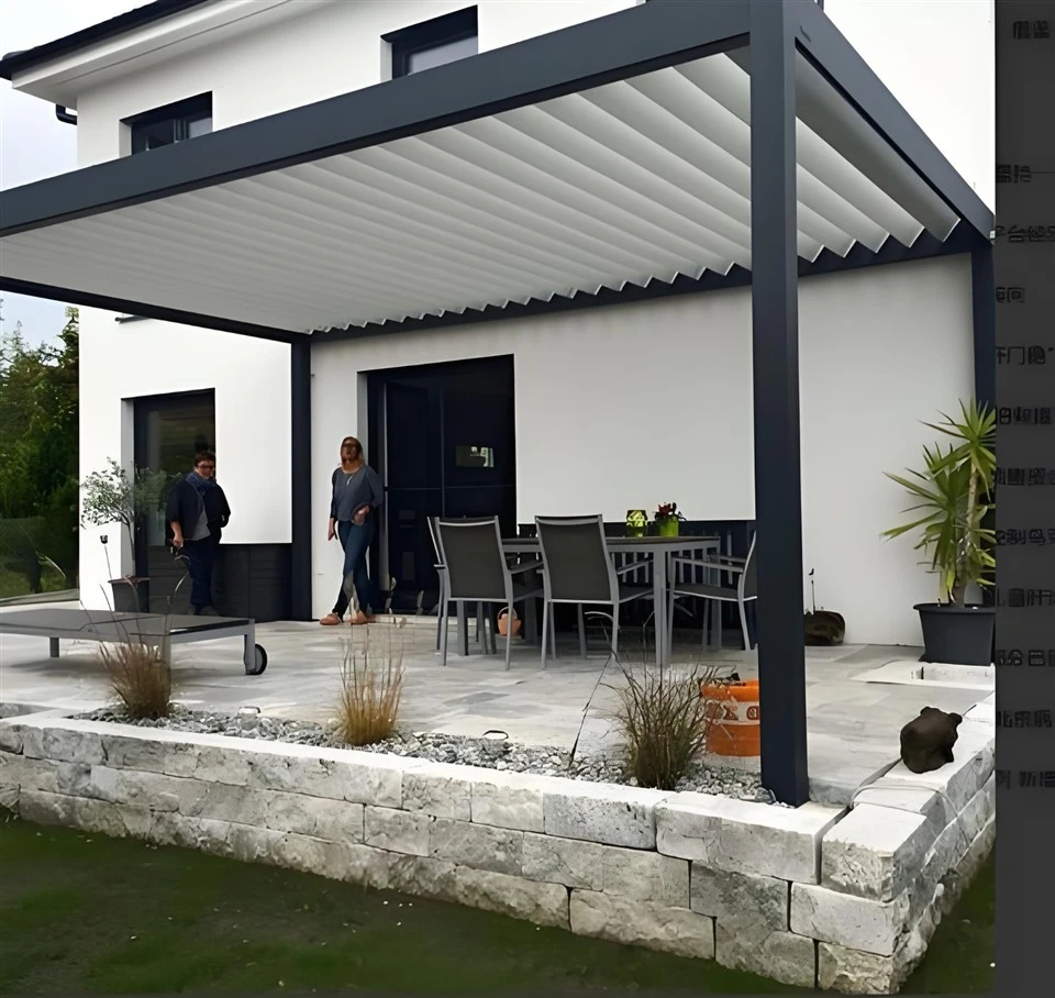 Poolside Aluminum Pergola