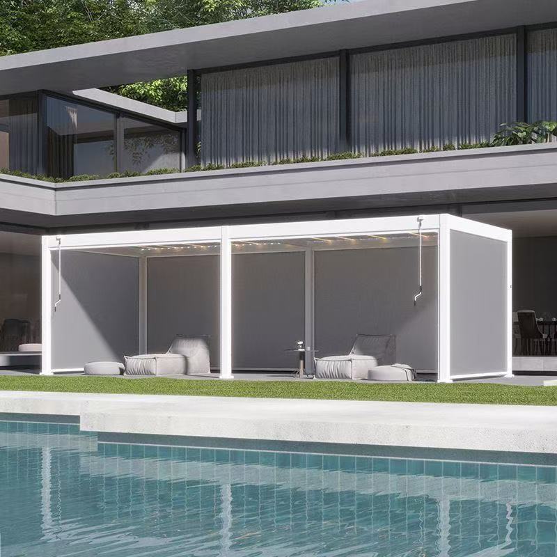 Remote Louver Pergola