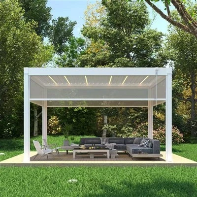 Pergola With Glass Walls